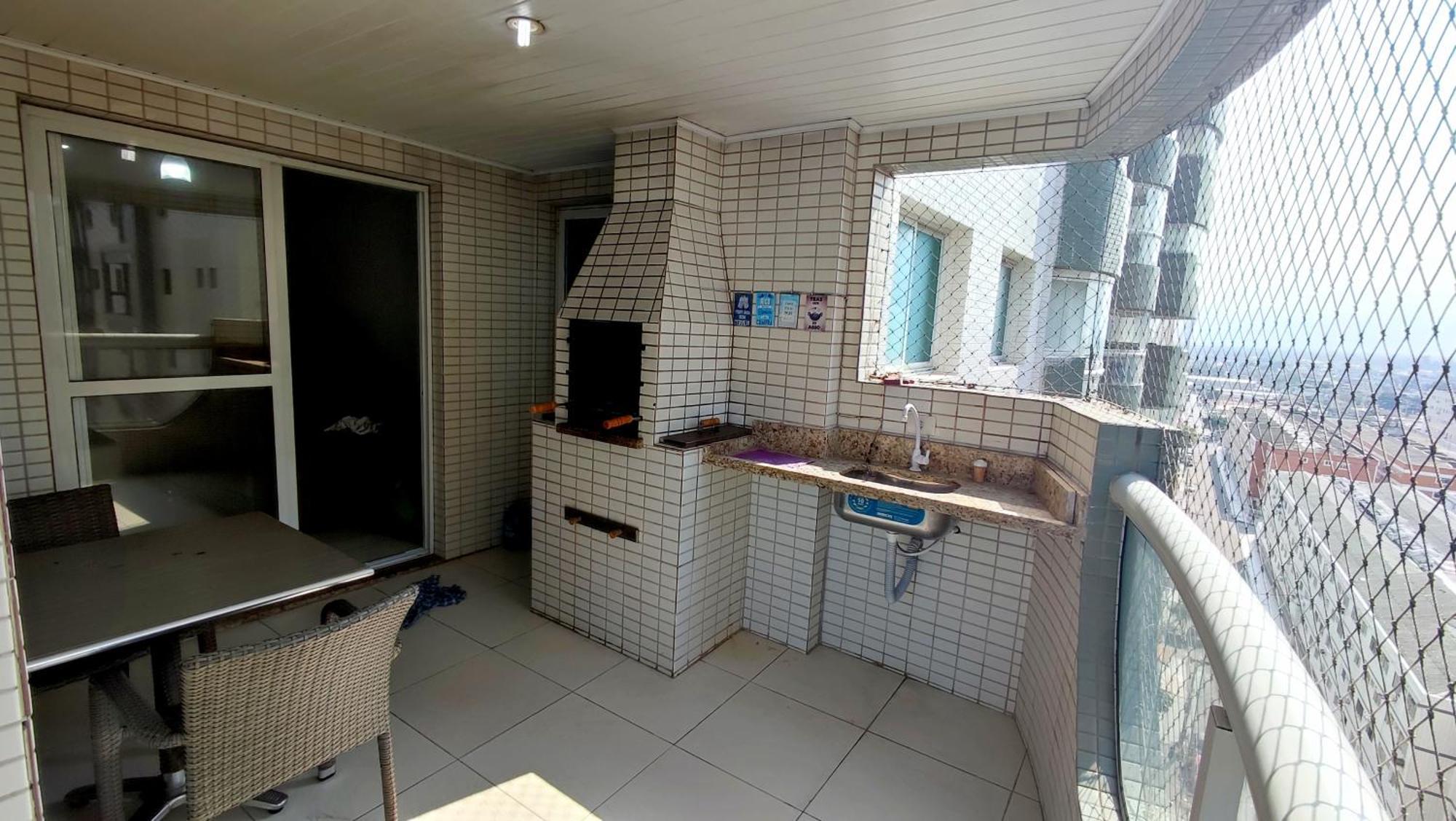 Apartamento Praia Grande Aviacao - 30 Mts Da Praia Exteriér fotografie