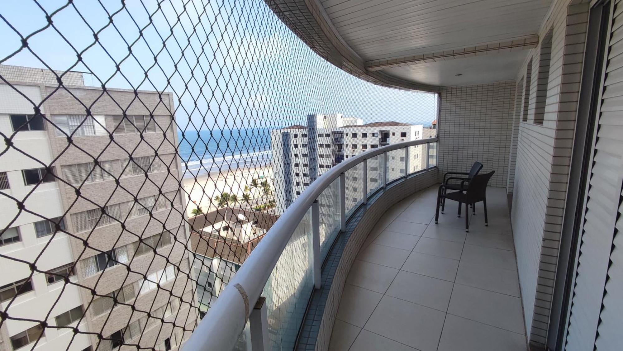 Apartamento Praia Grande Aviacao - 30 Mts Da Praia Exteriér fotografie
