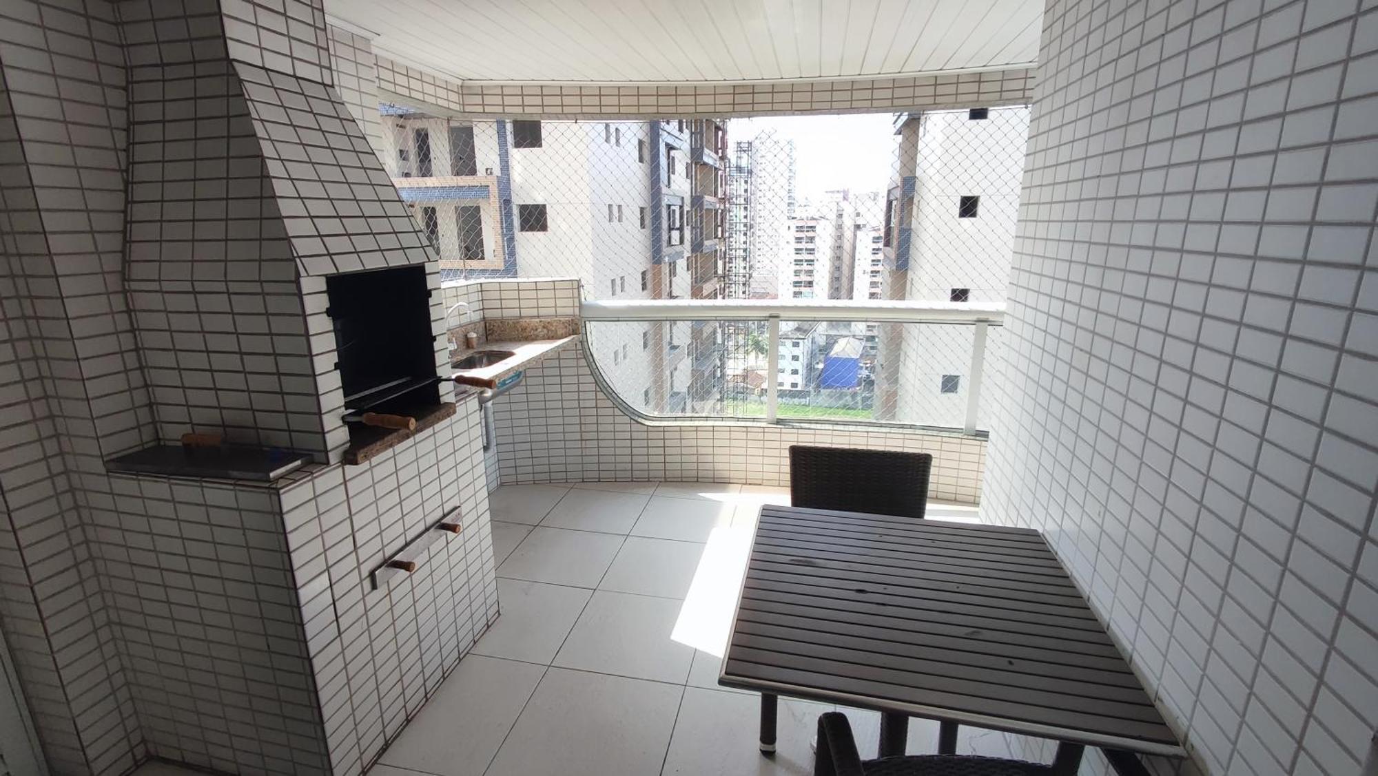 Apartamento Praia Grande Aviacao - 30 Mts Da Praia Exteriér fotografie