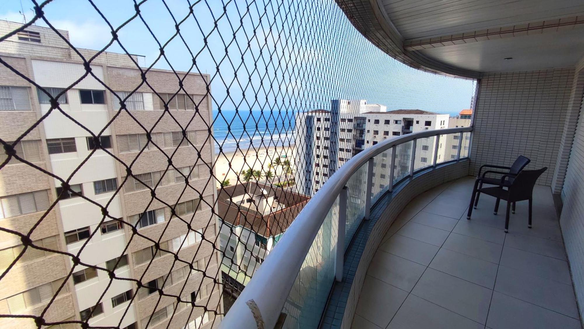 Apartamento Praia Grande Aviacao - 30 Mts Da Praia Exteriér fotografie